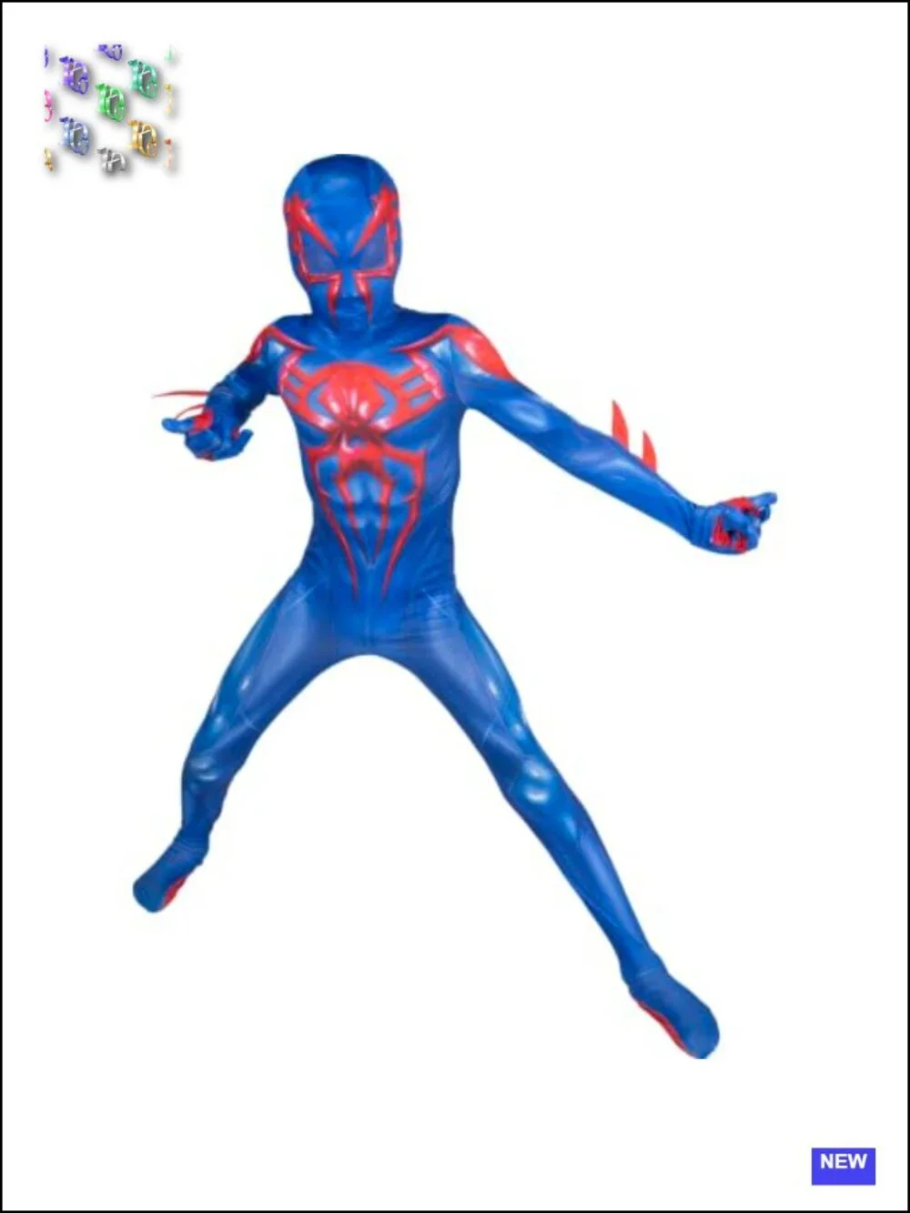 Spider-Man 2099 Zentai Costume Jumpsuit Halloween Youth Spandex Cosplay